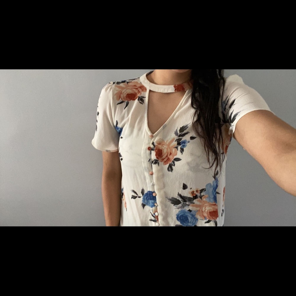 Flowerd shirt